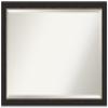 Amanti Art Bronze Bathroom Mirror for Over Sink, 28x40 Accent Bronze Narrow Rectangle Vanity Mirror, Large Traditional Frame, Hangs Horizonally and Vertically, Bathroom Wall Decor, Beveled Edge view 1