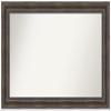Amanti Art Brown Bathroom Mirror for Over Sink, 27x39 Custom Made Rustic Pine Brown Rectangle Vanity Mirror, Large Country Rustic Wood Frame, Hangs Horizonally and Vertically, Wall Decor view 1