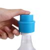 Bottle Pump Caps, Plastic Soda Bottle Saver Stopper, Keep Your Drink Fizzy Reusable Silicone Leakproof Wine Bottle Stopper(Blue) view 3