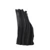 Dried Flower Vase Resin Vase Modern Black Geometric Decorative Vase 18.5 Inch Large Home Decor Table Vase Table Flower Arrangement Decoration Decorative Vase view 1