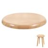 Veemoon Round Wooden Stool Seat Replacement Heavy Duty Bar Chair Seat Board Solid Wood Stool Top, Smooth Touch Small Chair Pads for Bars, Dining, Home (Width 11.59in, 0.79in Thick) view 1