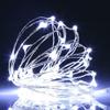 anso 5V USB LED String Lights Fairy 20M 10M 5M Silver Wire Waterproof Garland Home Decor (Multi Color,5m 50leds) view 4