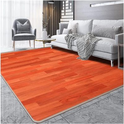 Heated Area Rug Carbon Crystal Heated Area Rug Indoor Home Use Heated Floor Mats Under Desk Adjustable Temperature Electric Heated Carpet Easy to Clean