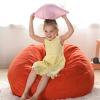 LDIW Bean Bag Chair Cover (Stuffing Not Included) for Kids, Plush Toy Storage for Kids Premium Cotton Canvas Toy Organizer Cover Floor Lounger for Boys or Girls, 80 * 90cm,S4 view 4
