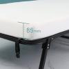 PRODCA Folding Bed with Memory Foam Mattress Foldable Guest Bed Cots for AdultsNo Assembly Required,74.8" x 31.4 ",White view 2