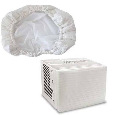 GLEAVI Air Conditioner Protector Accessories Swamp Cooler Window Units Air Conditioner Pad Air Cooler for Room Aire Acondicionado De Pared Wall Unit White Wall-mounted Cover