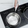 316 Stainless Steel Stock Pot - Household Non-stick Soup Pot, Uncoated Japanese-style Small Milk Pot, A Long-handled Soup Pot With A Glass Lid, Suitable For Most Stoves, Silver Color (Size : 22cm) view 3