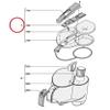 Bucket Lid Tank Assy Compatible with Philips Vacuum Cleaner view 2