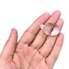 Crystal Heaven Sphatik Tortoise Original Certified Idol - AAA Grade Sphatik Healing Clear Quartz Crystal for Mediation Pooja (10-20 Gram), Idol view 4