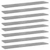 loibinfen 8 Piece Bookshelf Boards Engineered Wood Replacement Panels Storage Units Organizer Display Shelves for Bookcase, Storage Cabinet, Concrete Gray 39.4"x7.9"x0.6" view 1