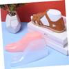 5 Pairs Thong Supports Plastic Foot Showcase Models Acrylic Shaper Stand Cm Shoe Holders Display Rings Model Shapers Tools Stands Store Retail Holder Transparent Toddler view 3