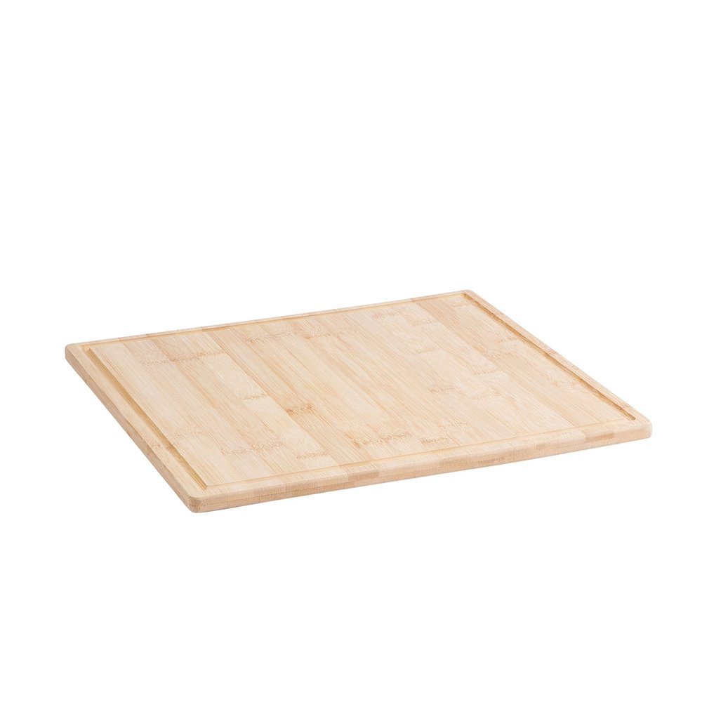 Bamboo Cutting Boards for Kitchen - Wood Cutting Board with Juice Grooves - Small Wood Cutting Board for Meat, Wooden Cutting Boards for Kitchen Brisket Chopping Board, 14"L x 14"W x 0.5"H Pack of 2