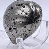 55mm 165g Iron Pyrite Cubes Druzy Geode Cluster Carved into Heart Polished Natural Sparkling Gemstone Crystal Mineral Specimen - Peru view 2