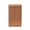 Quicklock RTA (Ready-to-Assemble) 30" Tall Wall Kitchen Cabinets - Shaker Style | 100% Hardwood | Made in America | Soft Close Hardware (Raw Cherry, 12" D x 15" W x 30" H) view 3