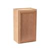 Quicklock RTA (Ready-to-Assemble) 30" Tall Wall Kitchen Cabinets - Shaker Style | 100% Hardwood | Made in America | Soft Close Hardware (Raw Cherry, 12" D x 12" W x 30" H) view 1
