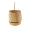 Kaplan Early Learning Whale Washable Wicker Floor Basket | Ocean-Inspired Woven Rattan Storage Bin | Home Decor Organizer view 2