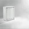 NIGHT & DAY Furniture Twin Orion Murphy Cabinet with Mattress (White) view 1