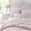 Laura Ashley - Queen Quilt Set, Soft & Reversible Cotton Floral Bedding with a Medium Weight Feel, 3 Piece Bed Set with Matching Pillowcases (Bedford Pink) view 3