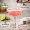 Lux Life White Cocktail Rimming Sugar Naturally Colored, Unflavored Drink Rim Sugar 4 oz view 2