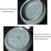 Incense Burner Ceramic Incense Holder, Incense Burner Bowl for Sticks, Cone, Coil Incense, Porcelain Incense Ash Catcher for Home Office Yoga Temple Decor Incense Holders view 3