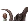 Incense Burner Buddha Incense Burner Handmade Ceramic Incense Holder Backflow Incense Censer Home Office Yoga Tea House Decor Waterfall Incense Stick Holder Incense Holders view 3