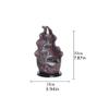 Incense Burner Waterfall Incense Burner Backflow Cone Stick Incense Holder with Base, Ceramic Incense Censer Home Office Yoga Teahouse Decor Incense Holders view 2