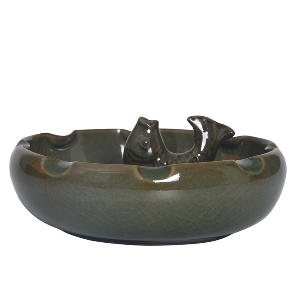 Incense Burner Incense Holder for Sticks/Cone/Coil, Ceramic Incense Burner, Porcelain Glaze Cense Holder, Home Office Yoga Teahouse Temple Medelitation Incense Holders