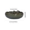 Incense Burner Incense Holder for Sticks/Cone/Coil, Ceramic Incense Burner, Porcelain Glaze Cense Holder, Home Office Yoga Teahouse Temple Medelitation Incense Holders view 2