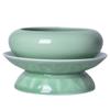 Incense Burner Lotus Incense Burner for Buddha, Ceramic Incense Holder for Sticks, Pocelain Glaze Censer Holder for Home Office Yoga Spa Temple Incense Holders view 1