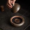 Incense Burner Ceramic Incene Burner withl Lid, Cone Burner, Porcelain Censer Suitable for Coil/Tower Incense, for Home Office Teahouse SPA Yoga Meditation Incense Holders view 4