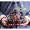 Incense Burner Waterfall Incense Burner Backflow Buddha Incense Cones Holder Censer Home Decor Buddhist Aroma Furnace Use in Home Office Yoga Teahouse Incense Holders view 4