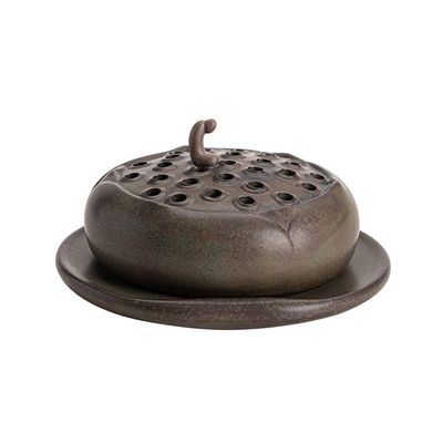 Incense Burner Lotus Incense Burner Ceramic Sandalwood Home Indoor Antique Incense Holder Home Office Teahouse Ornaments Zen Agarwood Censer Holder Incense Holders
