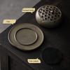 Incense Burner Lotus Incense Burner Ceramic Sandalwood Home Indoor Antique Incense Holder Home Office Teahouse Ornaments Zen Agarwood Censer Holder Incense Holders view 4