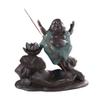 Incense Burner Waterfall Incense Burner Ceramic Backflow Buddha Incense Holder Censer Home Decor Buddhist Incense Censer Office Yoga Teahouse Zen Ornaments Incense Holders view 1