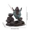 Incense Burner Waterfall Incense Burner Ceramic Backflow Buddha Incense Holder Censer Home Decor Buddhist Incense Censer Office Yoga Teahouse Zen Ornaments Incense Holders view 2