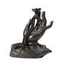 Incense Burner Backflow Incense Burner Ceramic Incense Censer Buddha Hand Waterfall Incense Holder Lotus Incense Cone Holder Office Yoga Teahouse Home Decor Incense Holders view 1