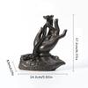 Incense Burner Backflow Incense Burner Ceramic Incense Censer Buddha Hand Waterfall Incense Holder Lotus Incense Cone Holder Office Yoga Teahouse Home Decor Incense Holders view 2