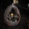 Incense Burner Mountains and Flowing Water Backflow Incense Burner Creative Ceramic Smoke Waterfall Incense Cones Holder Home Office Yoga Teahouse Decor Incense Holders view 4
