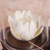 Incense Burner Backflow Incense Burner Ceramic Acrylic Plastic Cover Lotus Waterfall Incense Cones Holder Feng Shui Zen Home Office Yoga Desktop Ornaments Incense Holders view 3
