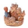 Incense Burner Fish Lotus Pond Incense Burner Backflow Incense Holder, Ceramic Backflow Incense Burner Home Office Teahouse Decor Zen Buddhist Crafts Ornaments Incense Holders view 1