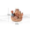 Incense Burner Fish Lotus Pond Incense Burner Backflow Incense Holder, Ceramic Backflow Incense Burner Home Office Teahouse Decor Zen Buddhist Crafts Ornaments Incense Holders view 2