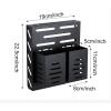 Chopstick Organizer Set Stainless Steel Cutlery Trim Cutlery Drain Rack Rack can be used to store chopsticks spoons view 2