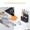 Chopstick Organizer Set Stainless Steel Cutlery Trim Cutlery Drain Rack Rack can be used to store chopsticks spoons view 4