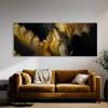 Sense Canvas Marble Modern Luxury Gold 11 Canvas Art - Home Decor Wall Art Print Poster Painting Medium 30x12 / 1.5" view 2