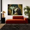 Sense Canvas Pop Art The Kiss Klimt 45 Canvas Art - Home Decor Wall Art Print Poster Painting Small 16x12 / 0.75" view 2