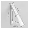BNNP Drying Rack Stainless Steel Folding Clothes Rack Multifunctional Invisible Telescopic Clothes Rack Suitable for Balcony Laundry Room Portable Dryer ( Color : 1 ) view 2