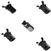 Sooyee Trash Can Plastic Lock, Black, 5pcs view 1