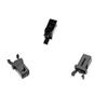 Sooyee Trash Can Plastic Lock, Black, 5pcs view 3