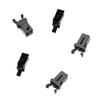 Sooyee Trash Can Plastic Lock, Black, 5pcs view 4