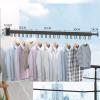 BNNP Drying Rack Foldable Clothes Drying Rack Wall-Mounted Retractable Clothes Drying Rack Suitable for Indoor and Outdoor Balcony Drying Portable Dryer view 2